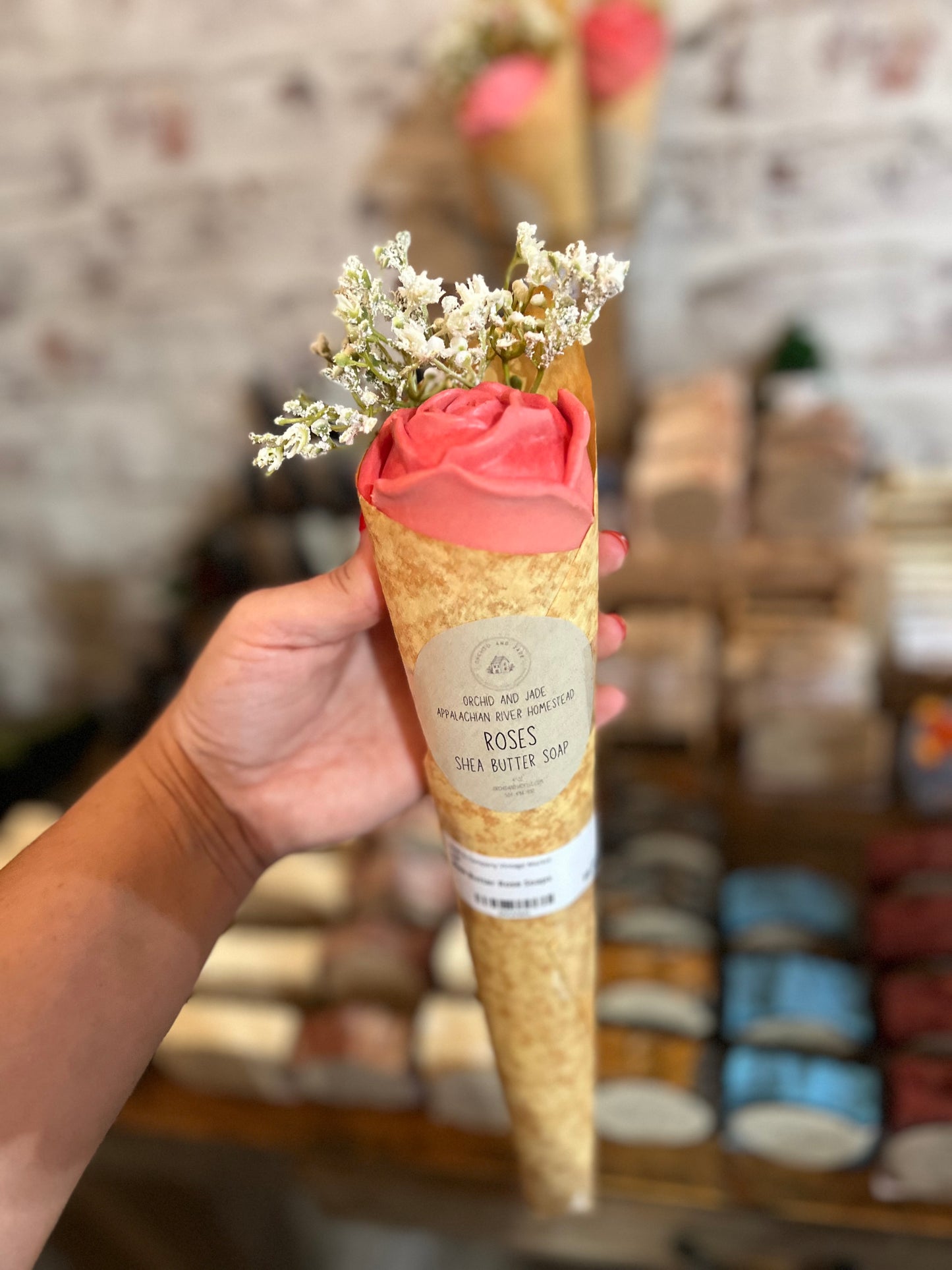 Shea Butter Rose Soap