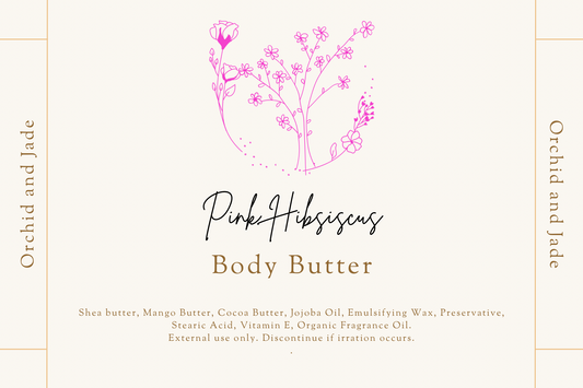 Pink Hibiscus Body Butter
