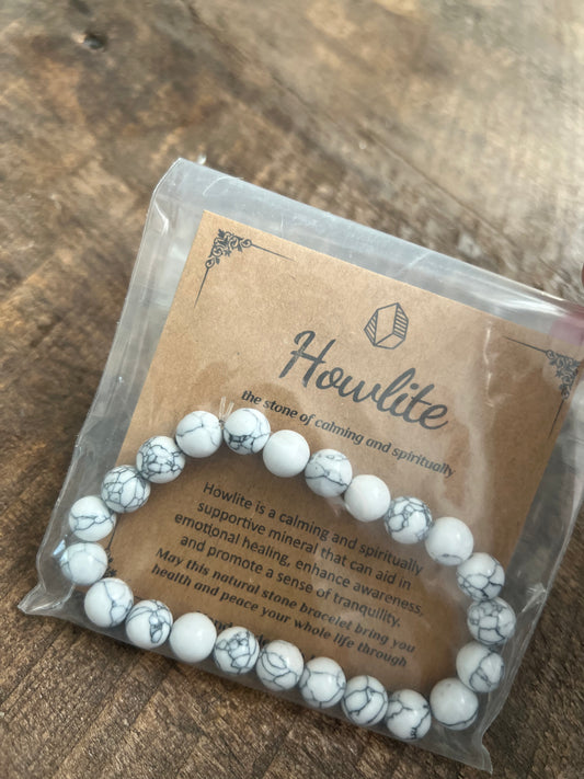 Yoga Bracelet Howlite