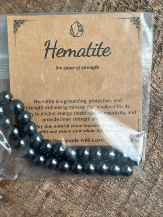 Yoga Bracelet Hematite